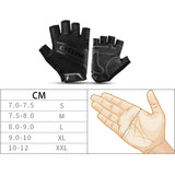 Maxbell Cycling Padded Gloves Mountain Road Bicycle Fitness Half Finger Gloves  XL
