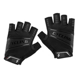 Maxbell Cycling Padded Gloves Mountain Road Bicycle Fitness Half Finger Gloves  XL