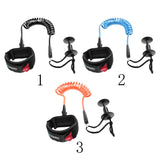 Maxbell 4ft 5.5mm Bodyboard Surfboard SUP Wrist Leash Leg Rope Coiled Cord  Black
