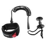 Maxbell 4ft 5.5mm Bodyboard Surfboard SUP Wrist Leash Leg Rope Coiled Cord  Black
