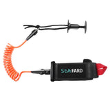 Maxbell 4ft 5.5mm Bodyboard Surfboard SUP Wrist Leash Leg Rope Coiled Cord  Orange