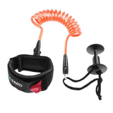 Maxbell 4ft 5.5mm Bodyboard Surfboard SUP Wrist Leash Leg Rope Coiled Cord  Orange