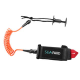 Maxbell 4ft 5.5mm Bodyboard Surfboard SUP Wrist Leash Leg Rope Coiled Cord  Orange