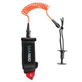 Maxbell 5ft Bodyboard Surfboard SUP Wrist Leash Leg Rope Coiled Cord Pad Cuff Orange