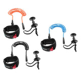 Maxbell 5ft Bodyboard Surfboard SUP Wrist Leash Leg Rope Coiled Cord Pad Cuff Orange