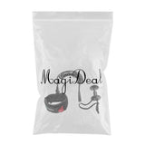Maxbell 5ft Bodyboard Surfboard SUP Wrist Leash Leg Rope Coiled Cord Pad Cuff Black