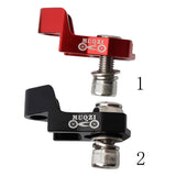 Maxbell Foldable Bicycle Extension Seat Bike Wheel Set Support Convert Seat Red