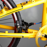 Maxbell Foldable Bicycle Extension Seat Bike Wheel Set Support Convert Seat Red