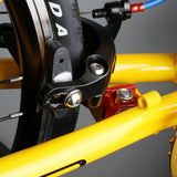 Maxbell Foldable Bicycle Extension Seat Bike Wheel Set Support Convert Seat Black