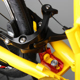 Maxbell Foldable Bicycle Extension Seat Bike Wheel Set Support Convert Seat Black