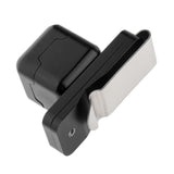 Maxbell Billiard Cue Chalk Case Holder Chalks Carrier Metal Box with Clip Black