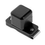Maxbell Billiard Cue Chalk Case Holder Chalks Carrier Metal Box with Clip Black