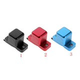 Maxbell Billiard Cue Chalk Case Holder Chalks Carrier Metal Box with Clip Black