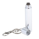 Maxbell Billiard Snooker Pool Cue Tip Shaper Pricker Pick Tool with Key Ring Silver