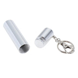 Maxbell Billiard Snooker Pool Cue Tip Shaper Pricker Pick Tool with Key Ring Silver