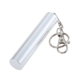 Maxbell Billiard Snooker Pool Cue Tip Shaper Pricker Pick Tool with Key Ring Silver