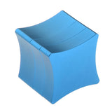 Maxbell Billiard Cue Chalk Case Holder Detachable Chalks Carrier Metal Box Blue