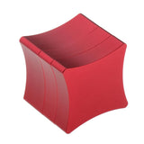 Maxbell Billiard Cue Chalk Case Holder Detachable Chalks Carrier Metal Box Red