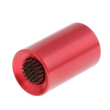 Max 2-In-1 Mini Pool Cue Tip Repair Tool Billiard Tip Shaper Scuffer Red
