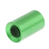 Max 2-In-1 Mini Pool Cue Tip Repair Tool Billiard Tip Shaper Scuffer Green