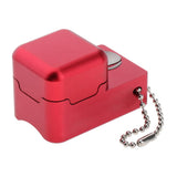 Max Billiard Cue Chalk Case Holder Chalks Carrier Box with Prod Scuffer Red