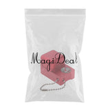 Max Billiard Cue Chalk Case Holder Chalks Carrier Box with Prod Scuffer Red