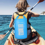 Maxbell Waterproof Storage Dry Bag for Beach Dive Swimming Kayak Rafting Blue 10L