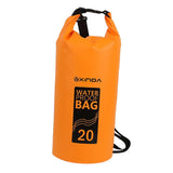 Maxbell Waterproof Storage Dry Bag for Beach Dive Swimming Kayak Rafting Orange 20L