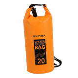 Maxbell Waterproof Storage Dry Bag for Beach Dive Swimming Kayak Rafting Orange 20L