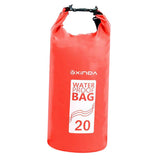 Maxbell Waterproof Storage Dry Bag for Beach Dive Swimming Kayak Rafting Red 20L