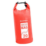 Maxbell Waterproof Storage Dry Bag for Beach Dive Swimming Kayak Rafting Red 20L