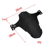 Maxbell Durable MTB Mountain Bike Bicycle Front Fork Rain Mudguard Black