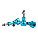 Maxbell Knob Thumb Screw Bolt Nut with Caps for GoPro HE HERO & HD HERO & HD HERO3 Blue