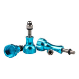 Maxbell Knob Thumb Screw Bolt Nut with Caps for GoPro HE HERO & HD HERO & HD HERO3 Blue