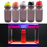 Maxbell Bicycle Kettle Outdoor Cycling Sport Portable Squeez Water Bottle Red Cap