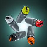 Maxbell Bicycle Kettle Outdoor Cycling Sport Portable Squeez Water Bottle Red Cap