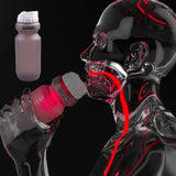 Maxbell Bicycle Kettle Outdoor Cycling Sport Portable Squeez Water Bottle White Cap