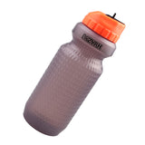 Maxbell Bicycle Kettle Outdoor Cycling Sport Portable Squeez Water Bottle Orange Cap