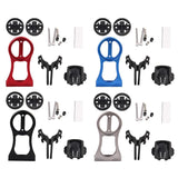 Maxbell Bicycle Computer Mount Stem Extender GPS Stopwatch Holder Bracket Red