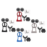 Maxbell Bicycle Computer Mount Stem Extender GPS Stopwatch Holder Bracket Red