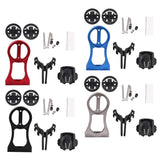 Maxbell Bicycle Computer Mount Stem Extender GPS Stopwatch Holder Bracket Red