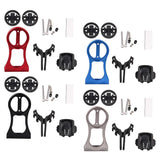 Maxbell Bicycle Computer Mount Stem Extender GPS Stopwatch Holder Bracket Red