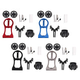 Maxbell Bicycle Computer Mount Stem Extender GPS Stopwatch Holder Bracket Red