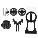 Maxbell Bicycle Computer Mount Stem Extender GPS Stopwatch Holder Bracket Black