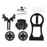Maxbell Bicycle Computer Mount Stem Extender GPS Stopwatch Holder Bracket Black