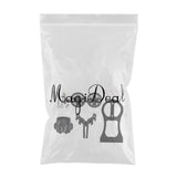 Maxbell Bicycle Computer Mount Stem Extender GPS Stopwatch Holder Bracket Black