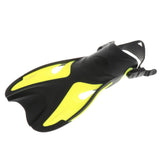 Max Open-heel Adults Flippers Swimming Snorkeling Diving Travel Short Fins L XL