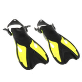 Max Open-heel Adults Flippers Swimming Snorkeling Diving Travel Short Fins L XL