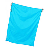 Max Large Capacity Bag Waterproof Drawstring Storage Pouch Sack Blue 110x140cm