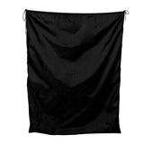 Max Large Capacity Bag Waterproof Drawstring Storage Pouch Sack Black 110x140cm